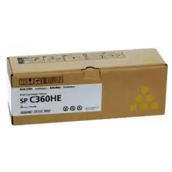 (408187) RICOH CARTUCHO DE TÓNER AMARILLO SPC360HE