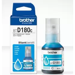 (BTD180C) BROTHER BOTELLA DE TINA CIAN DCP-T580DW/T780DW