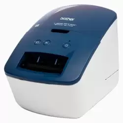 (QL600BXX1) BROTHER  ETIQUETADORA - ROTULADORA ELECTRÓNICA QL-600B AZUL Y BLANCA