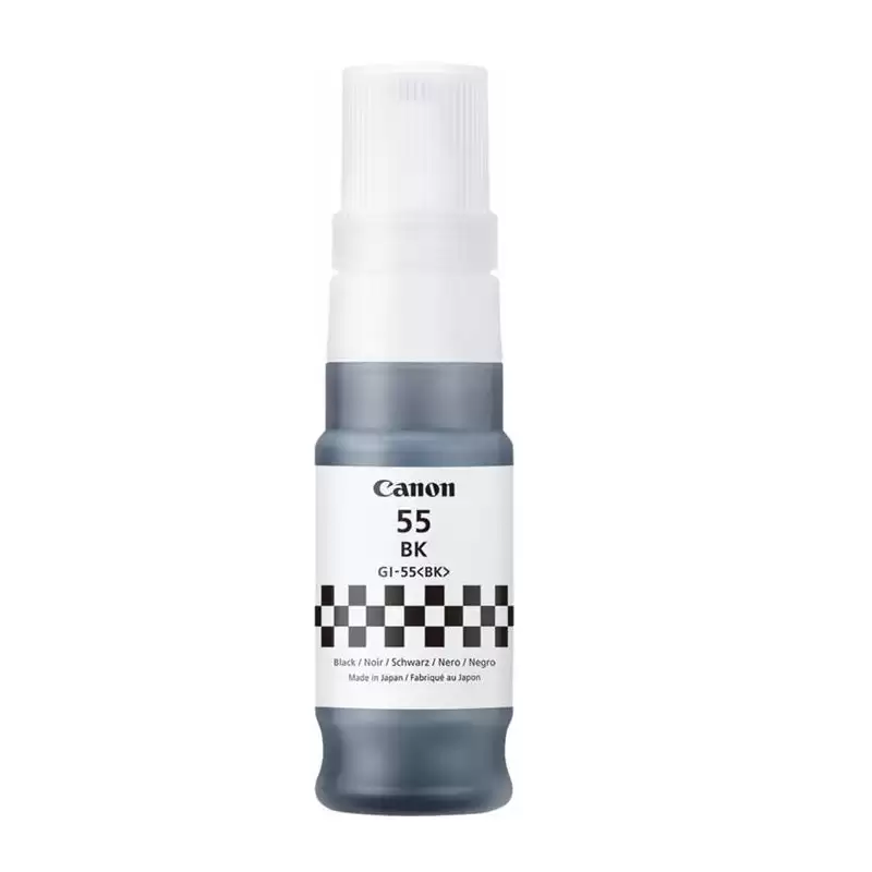 (6292C001) CANON BOTE TINTA NEGRO PIXMA MAXIFY GX 1050/2050 - GI 55BK
