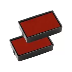 (128504) COLOP ALMOHADILLA E/10 ROJO BLISTER -2U-