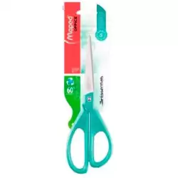 (468111) MAPED TIJERAS ESSENTIALS E4681 AMBIDIESTROS 21CM ASIMÉTRICA AZUL