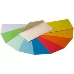 (362221) MICHEL SOBRE 11X22CM PACK 25U ROSA