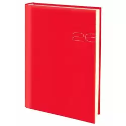 (0E1104C20) DEUSTO AGENDA-E11 DÍA 04-POSITANO 17X24CM DP C20-ROJO 2026