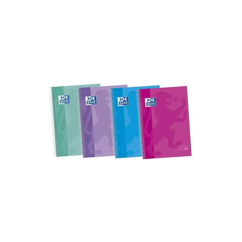 (400073042) OXFORD CUADERNO CLASSIC EUROPEANBOOK 5 WRITE&ERASE 120H A4+ 5X5 MICROPERFORADO T/EXTRADURA COLORES TENDENCIA