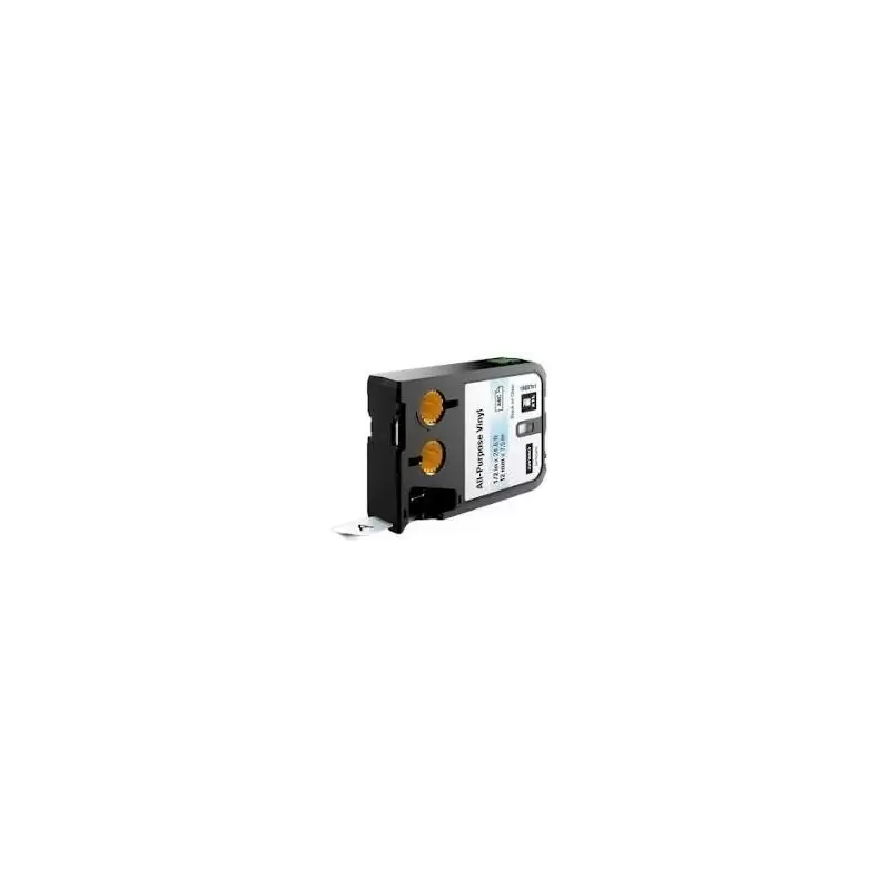 (1868741) DYMO CINTA DE TRANSFERENCIA TÉRMINA NEGRO SOBRE TRASLÚCIDO 12MMX7M VINILO