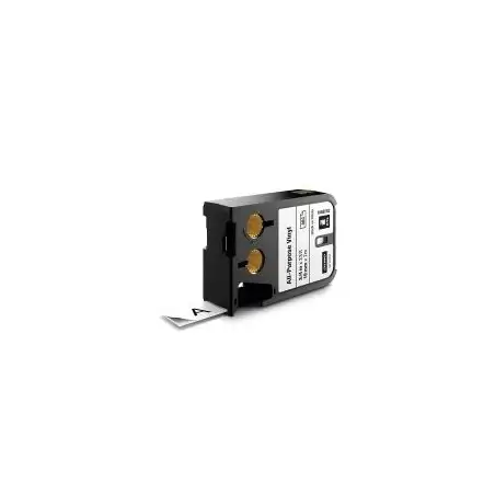 (1868810) DYMO CINTA XTL 1868810 VINILO TEXTO NEGRO SOBRE BLANCO 12MMX2