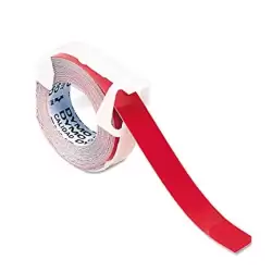 (520102) DYMO CINTA DE TRANSFERENCIA TÉRMICA ADHESIVA BRILLANTE ROJO PARA GRABAR EN RELIEVE 9MMX3M