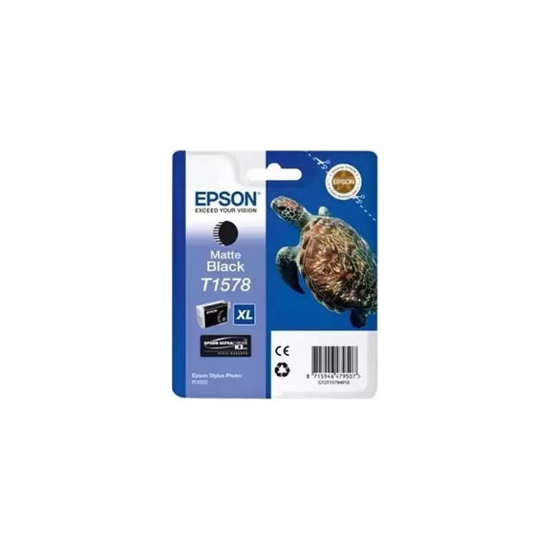 (C13T15784010) EPSON STYLUS PHOTO R3000 CARTUCHO NEGRO MATE