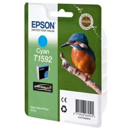 (C13T15924010) EPSON STYLUS PHOTO R2000 CARTUCHO CIAN