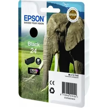 (C13T24214012) EPSON CLARIA PHOTO HD INK CARTUCHO NEGRO 24 EXPRESSION PHOTO XP-950