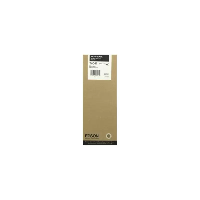 (C13T606100) EPSON TINTA NEGRO PHOTO GF STYLUS PRO 4880