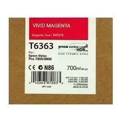 (C13T636300) EPSON GF STYLUS PHOTO 7900/9900 CARTUCHO MAGENTA VIVO