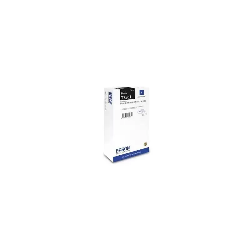 (C13T756140) EPSON CARTUCHO NEGRO L 2500 PAG WF-8XXX