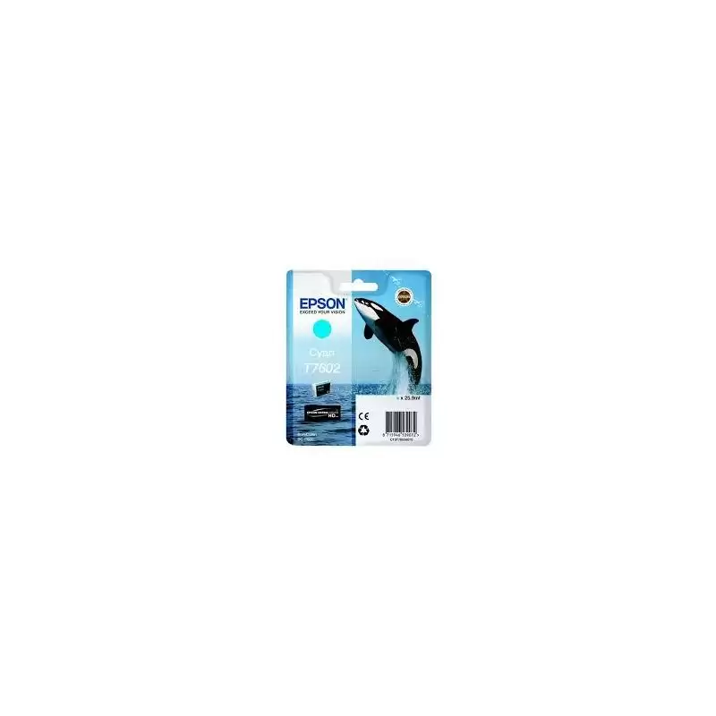 (C13T76024010) EPSON SURECOLOR SC P600 CARTUCHO CIAN