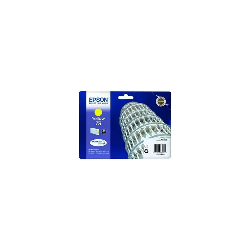 (C13T79144010) EPSON TINTA AMARILLO L 900 PÁGINAS WORKFORCE PRO WF-5XXX SERIES