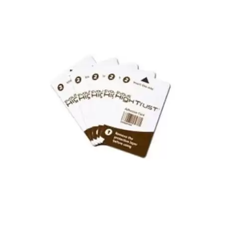 (15ACL003) EVOLIS KIT DE TARJETAS ADHESIVAS PARA EL RODILLO DE LIMPIEZA PARA ZENIUS Y PRIMACY - ACL003