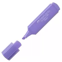 (154656) FABER CASTELL MARCADOR TEXTLINER 1546 PASTEL LILA