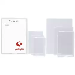 (5620000) GRAFOPLAS FUNDAS PVC TRANSAPARENTES 100 MICRAS FOLIO PAQUETE -100U-