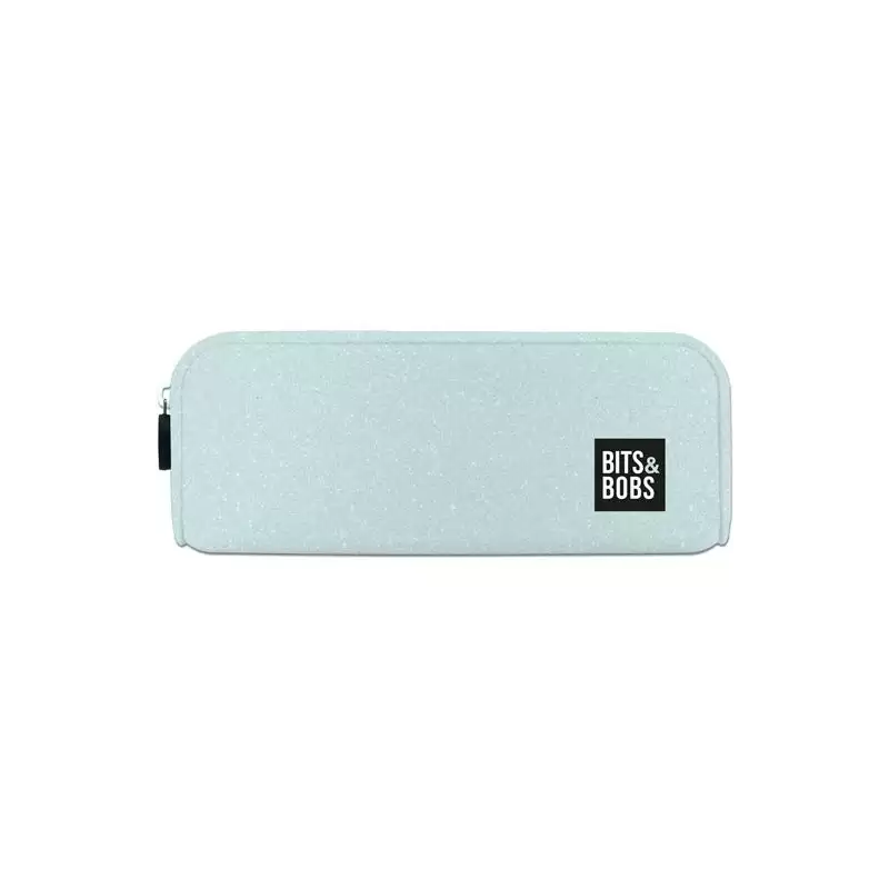 (37547288) GRAFOPLÁS PORTATODO DE SILICONA BITS&BOBS AZUL PASTEL GLITTER