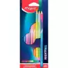(831700) MAPED LÁPICES DE COLORES NIGHTFALL DE MADERA FSC C/SURTIDOS ESTUCHE 12 UD