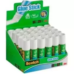 (7100116519) SCOTCH PEGAMENTO EN BARRA CLASSIC LINE 8GR PERMANENTE EXPOSITOR -30 UD-