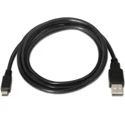 (A101-0027) AISENS CABLE USB 2.0 TIPO A/M - MICRO USB B/M NEGRO 0