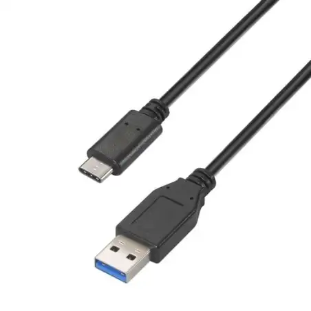 (A107-0449) AISENS CABLE USB 3.1 GEN2 10GBPS 3A TIPO USB-C/M - A/M NEGRO 0