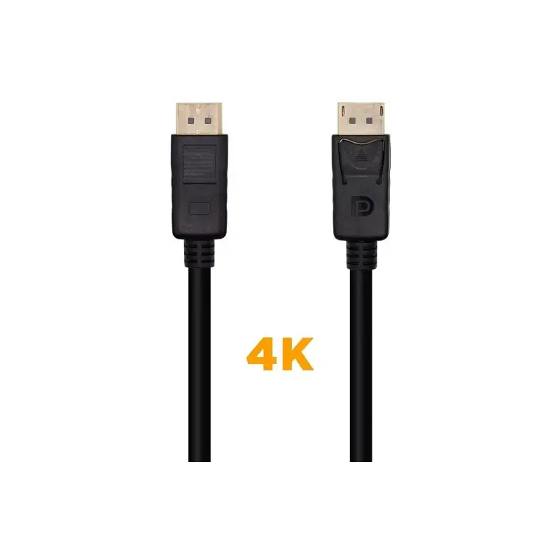 (A124-0129) AISENS CABLE DISPLAYPORT V1.2 4K@60HZ DP/M - DP/M NEGRO 2