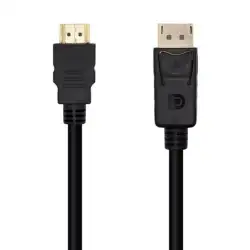 (A125-0364) AISENS CABLE CONVERSOR DISPLAYPORT A HDMI DP/M - HDMI/M NEGRO 2