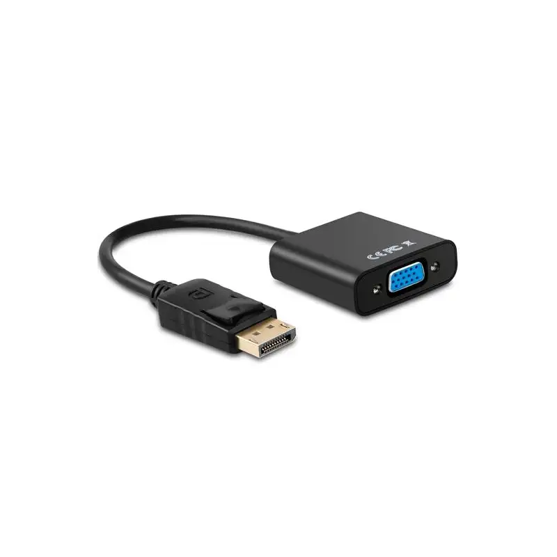 (A125-0367) AISENS CONVERSOR DISPLAYPORT A SVGA DP/M - SVGA/H NEGRO 15CM
