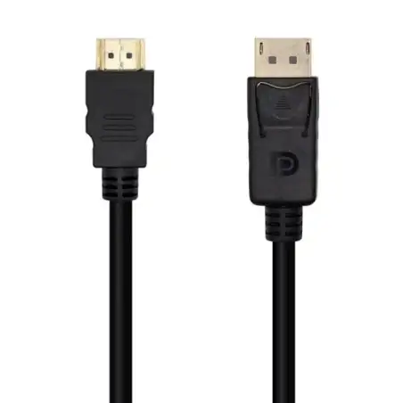 (A125-0460) AISENS CABLE CONVERSOR DISPLAYPORT A HDMI DP/M - HDMI/M NEGRO 3