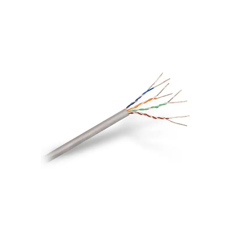 (A133-0209) AISENS BOBINA DE CABLE DE RED RJ45 CAT.5E UTP RÍGIDO AWG24 PARA INSTALACIÓN GRIS 305M