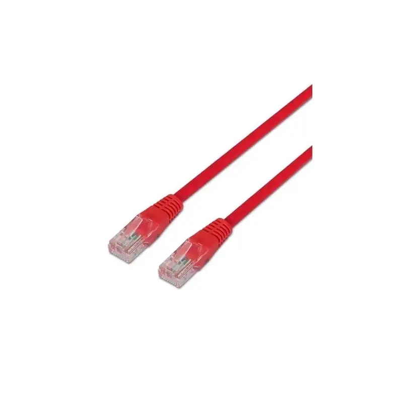 (A135-0240) AISENS CABLE DE RED LATIGUILLO RJ45 CAT.6 UTP AWG24 ROJO 3