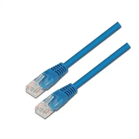 (A135-0241) AISENS CABLE DE RED LATIGUILLO RJ45 CAT.6 UTP AWG24 AZUL 0