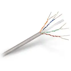 (A135-0261) AISENS BOBINA DE CABLE DE RED RJ45 CAT.6 UTP RÍGIDO AWG24 PARA INSTALACIÓN GRIS 100M