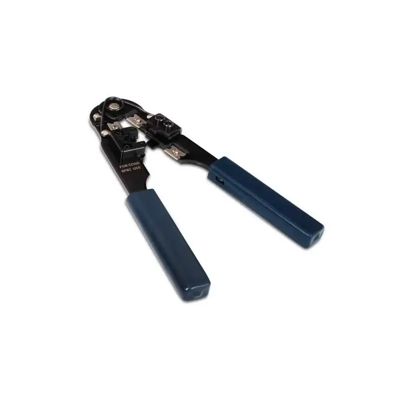 (A142-0310) AISENS TENAZA METALICA DE CRIMPAR RJ45 NEGRO