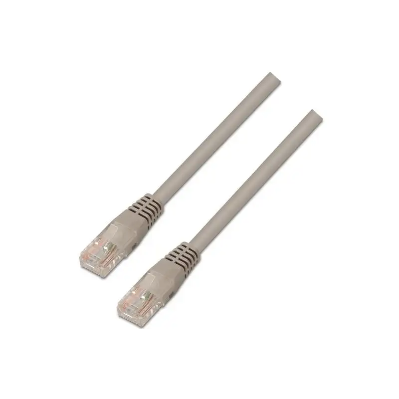(A145-0329) AISENS CABLE DE RED LATIGUILLO RJ45 LSZH CAT.6A 500 MHZ UTP AWG24 GRIS 5