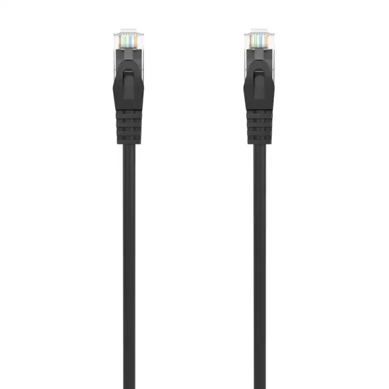 (A145-0586) AISENS CABLE DE RED LATIGUILLO RJ45 LSZH CAT.6 UTP AWG24 NEGRO 0