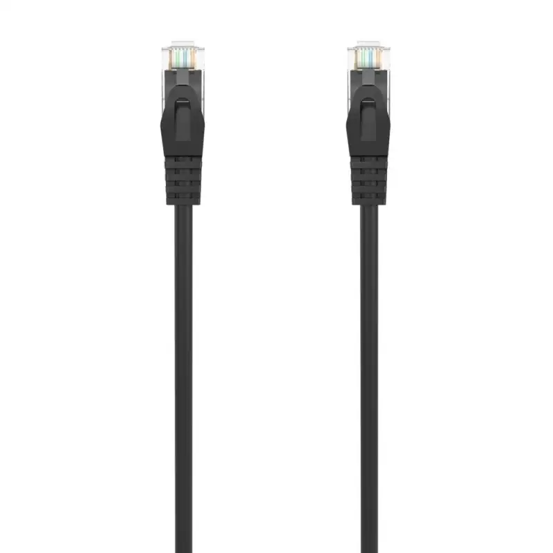 (A145-0587) AISENS CABLE DE RED LATIGUILLO RJ45 LSZH CAT.6 UTP AWG24 NEGRO 1