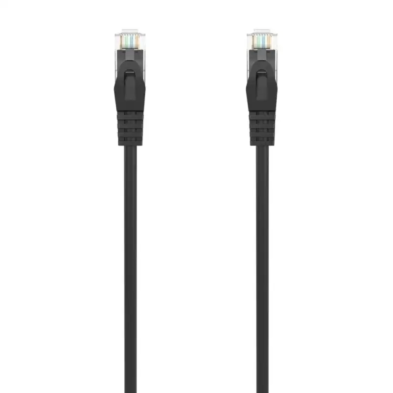 (A145-0590) AISENS CABLE DE RED LATIGUILLO RJ45 LSZH CAT.6 UTP AWG24 NEGRO 3