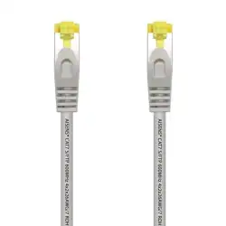 (A146-0334) AISENS CABLE DE RED LATIGUILLO RJ45 LSZH CAT.7 600MHZ S/FTP PIMF AWG26 GRIS 1