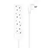 (A154-0533) AISENS REGLETA DE ENCHUFES CON 4 TOMAS SIN INTERRUPTOR CABLE 1