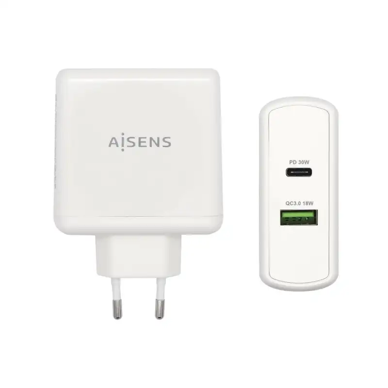 (ASCH-2PD30QC-W) AISENS CARGADOR 48W