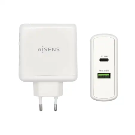 (ASCH-2PD30QC-W) AISENS CARGADOR 48W