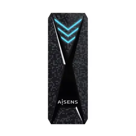 (ASM2-RGB013B) AISENS CAJA EXTERNA M.2 (NGFF) RGB GAMING PARA SSD M.2 NVME A USB3.2 GEN2