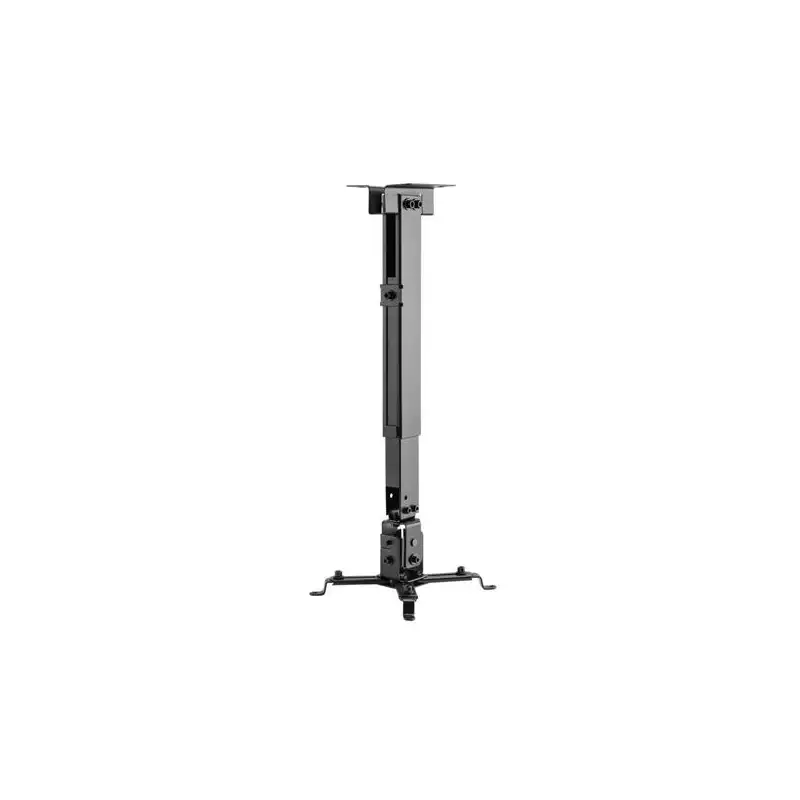(CWP01TSE-047) AISENS SOPORTE UNIVERSAR INCLINABLE Y EXTENSIBLE DE TECHO/PARED PARA PROYECTOR NEGRO