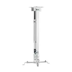 (CWP01TSE-049) AISENS SOPORTE UNIVERSAR INCLINABLE Y EXTENSIBLE DE TECHO/PARED PARA PROYECTOR BLANCO