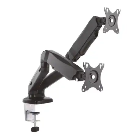 (DT27TSR-045) AISENS SOPORTE DE MESA CONTRAPESO GIRATORIO E INCLINABLE 3 PIVOTES 2 BRAZOS (13"-32")