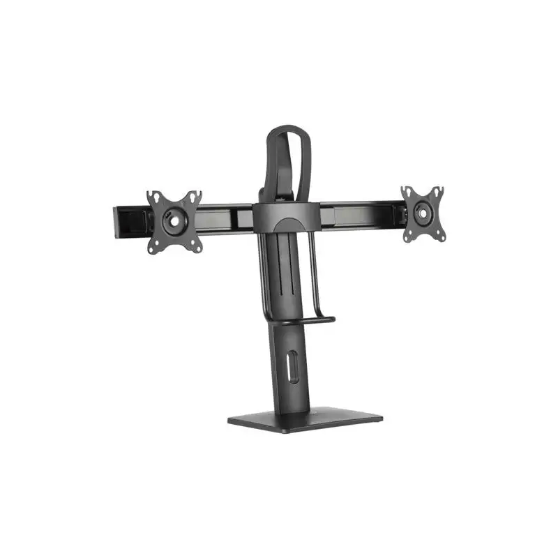 (DT27TSR-065) AISENS SOPORTE DE MESA PRO CONTRAPESO GIRATORIO E INCLINABLE PARA 2 MONITOR 17"-27" NEGRO